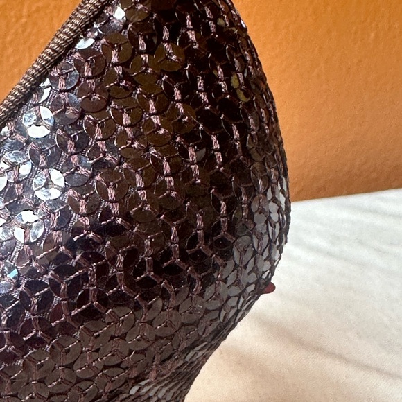 Manolo Blahnik Brown “Campari” Sequin Mary Jane Heels Size 40 Amazing Condition! - Picture 12 of 15